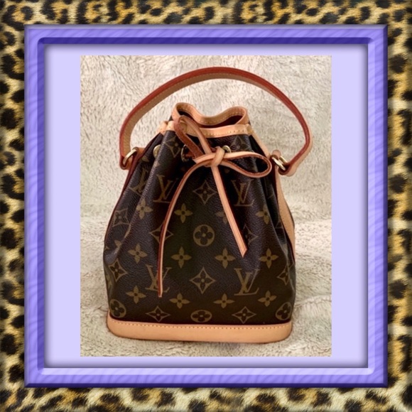 👑✅PRICE FIRM ✅AUTHENTIC Louis Vuitton Monogram Mini Noe Bag - Picture 1 of 17